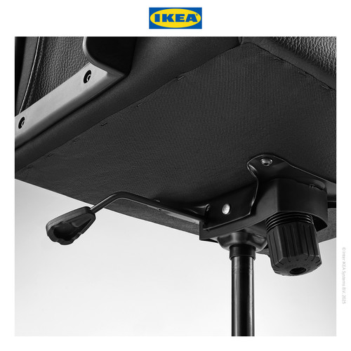 IKEA MILLBERGET Kursi Kerja Putar dengan Sandaran Tangan