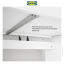 IKEA MICKE Meja Kerja dengan Laci Putih 142x50 cm