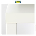 IKEA LACK Meja Kecil Samping Sofa Putih Minimalis 55cm