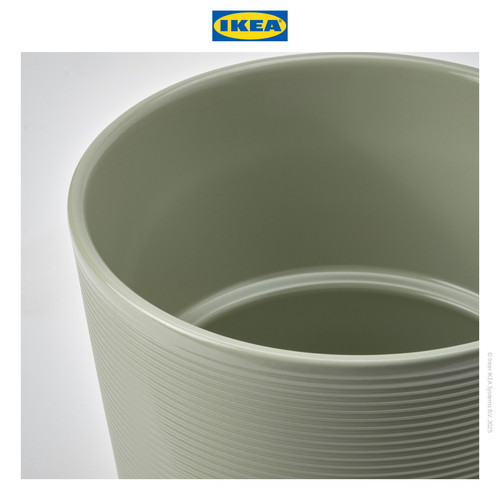 IKEA BROKSPIREA Pot Tanaman Hijau Muda 12cm