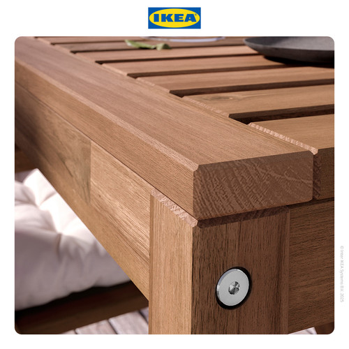 IKEA NAMMARO Meja Luar Ruangan 140x75cm