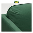 IKEA VISKABACKA Kursi Berlengan Minimalis VISSLE Hijau Tua