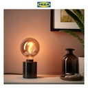IKEA MARKFROST Lampu Meja Minimalis Marmer Hitam