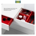 IKEA BRIMNES Meja Rias Putih dengan Cermin 70x42 cm