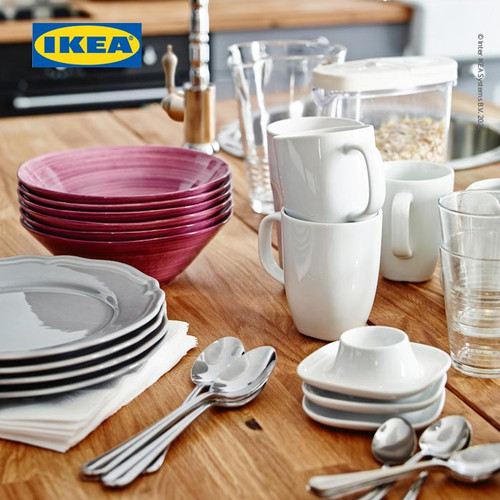 IKEA VARDERA Cangkir Kopi atau Teh 30 cl Putih