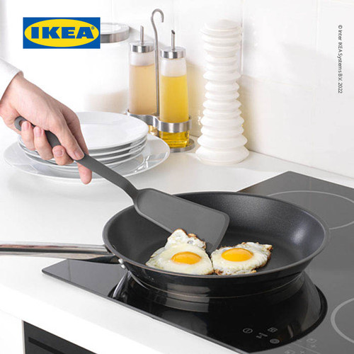 IKEA FULLANDAD Sudip Abu-Abu 32cm Warna Hitam
