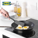 IKEA FULLANDAD Sudip Abu-Abu 32cm Warna Hitam