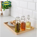 IKEA KORKEN Botol Air Minum 15cl dengan penutup Isi 3pcs