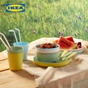 IKEA KALAS Mangkok Bayi Warna-Warni Isi 6pcs BPA Free
