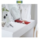 IKEA BRIMNES Meja Rias Putih dengan Cermin 70x42 cm