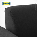 IKEA HEMLINGBY Sofa 2 Dudukan Abu-Abu Tua Minimalis
