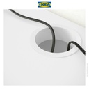 IKEA MICKE Meja Kerja dengan Laci Putih 142x50 cm