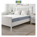 IKEA VAGSTRANDA Kasur Kantong Pegas Tipe Keras Biru Muda 180x200cm