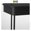 IKEA GRAFJALLET Meja Rias Antrasit 100x42cm