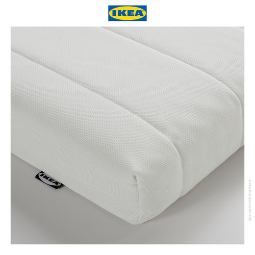 IKEA AFJALL Kasur Busa Tipe Keras Putih 160x200cm