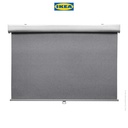 IKEA TRETUR Tirai Gulung Anti Tembus Cahaya, Abu-abu Muda 140x195cm.