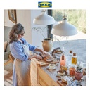 IKEA RANARP Lampu Gantung Putih Minimalis 38cm