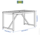 IKEA NAMMARO Meja Luar Ruangan 140x75cm
