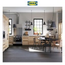 IKEA INGOLF Kursi Makan Minimalis Cokelat-Hitam