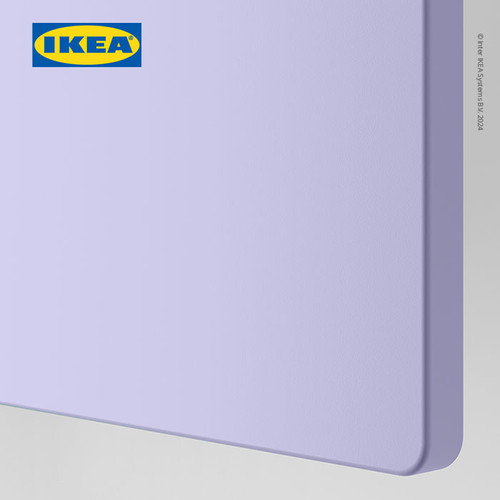 IKEA SMASTAD Bangku Dengan Penyimpanan Mainan Putih/Ungu 90x52x48cm