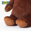 IKEA DJUNGELSKOG Boneka Beruang Coklat 28cm
