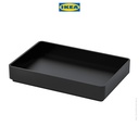 IKEA SKOGSVIKEN Baki / Kotak Penyimpanan Hitam 10x15cm
