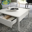 IKEA TONSTAD Meja Tamu Dengan Penyimpanan Minimalis 84x82cm