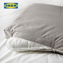IKEA SAGESUND Rangka Tempat Tidur Minimalis Abu-Abu 90x200cm