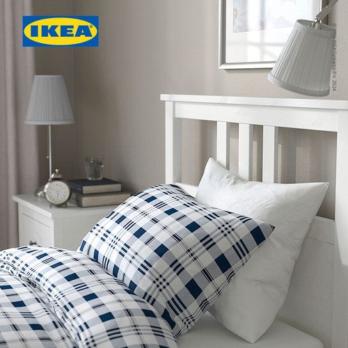 IKEA HEMNES Rangka Tempat Tidur Minimalis Putih 90x20cm