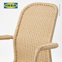 IKEA STIGBYGEL Kursi Kerja Putar Krem/Putih