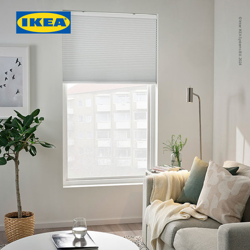 IKEA TREDANSEN Tirai Gulung Anti Tembus Cahaya Dengan Remote 60x195cm