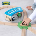 IKEA LILLABO Turntable Mainan Rel Kereta