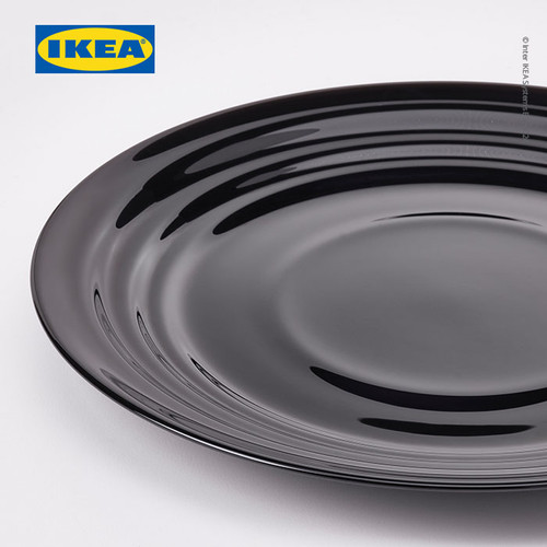 IKEA NATBARB side plate 19 black AP