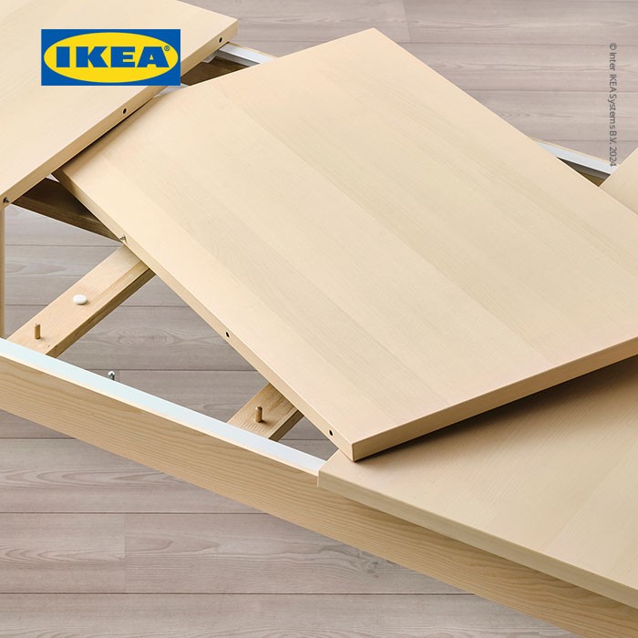 IKEA RONNINGE Meja Makan Dapat Dipanjangkan 155/210x90x75cm