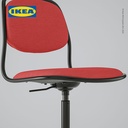 IKEA ORFJALL Kursi Kantor / Kerja Putar Minimalis Kuat Merah