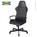 IKEA UTESPELARE Kursi Gaming Hitam Nyaman Minimalis