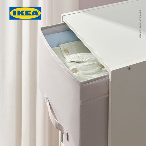 IKEA BRUKSVARA Rak Unit Penyimpanan Dengan 4 Kotak 40x104cm