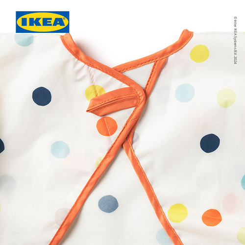 IKEA KLADDIG Baju Celemek Bayi Pola Titik