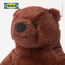 IKEA DJUNGELSKOG Boneka Beruang Coklat 28cm