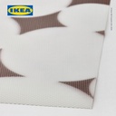 IKEA VARKLYNNE Alas Piring Berpola Hitam/Putih 36x29cm