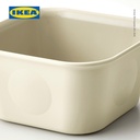 IKEA NOJIG Kotak Pengatur Bahan Plastik 10x10x5 cm