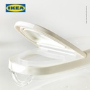 IKEA 365+ Stoples Makanan Kering Dengan Penutup Transparan/Putih 0.3L