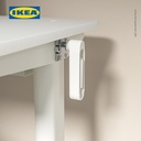 IKEA RELATERA Meja Kerja / Belajar Adjusable Putih 117x60cm