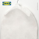 IKEA RENSHACKA Sarung Pakaian Putih Transparan