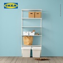 IKEA PAPPIS Kotak Penyimpanan Dengan Tutup Serbaguna 25x34x26cm