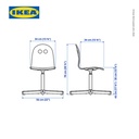 IKEA VALFRED/SIBBEN Kursi Untuk Meja Anak Putih