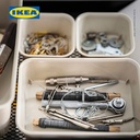 IKEA NOJIG Kotak Pengatur Bahan Plastik 15x20x5cm