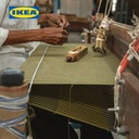 IKEA MAVINN Penutup Tempat Tidur Garis Aneka Warna 160x250cm