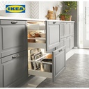 IKEA MITTLED Lampu Strip LED Meja Dapur Dengan Sensor Dapat Diredupkan 76cm