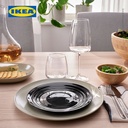 IKEA NATBARB side plate 19 black AP